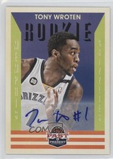 2012-13 Panini Past & Present Rookie Signatures Tony Wroten #170 Auto 0af