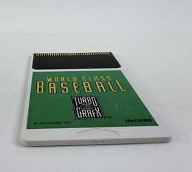 World Class Baseball (TurboGrafx-16, 1989) HuCard Game Only - Tested