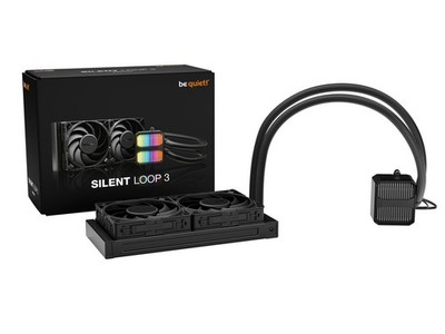 quiet! SILENT LOOP 3 240mm All-in-One Water Cooling I Intel LGA 1851 / 1700 / be