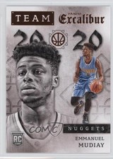 2015-16 Panini Excalibur Team 2020 Emmanuel Mudiay #32 7e5
