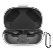with Safety Lock for JBL Endurance Peak 3 Case Cover, Clear Soft TPU Protecti...