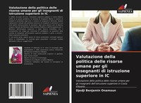 Djedji Benjamin Onamoun | Valutazione Della Politica Delle Risorse Umane Per...