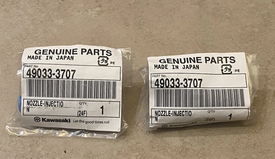 03-08 Kawasaki Vulcan 1600 Classic VN1600 2005 boquilla inyectora de combustible gasolina nueva Foto 2 de 4