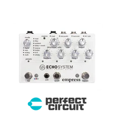 Empress Effects Echosystem Delay Pedal EFFECTS - NEW - PERFECT CIRCUIT