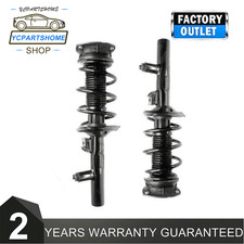2X Front Electric Shock Struts Assys Fit VW Golf MK7 R GTI Seat Leon 2015-2020