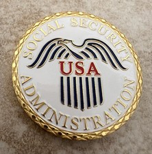 U S SOCIAL SECURITY ADMINISTRATION Challenge Coin