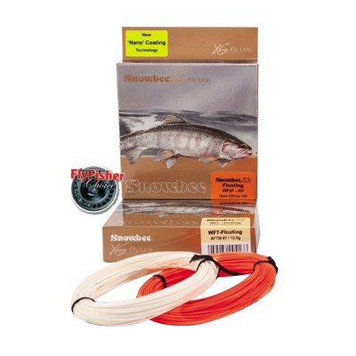 Snowbee Fliegenschnur XS Ivory Floating Prestige Smooth Casting Forellen Angelschnur