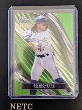 🍎 2024 Topps Chrome Black #37 Bo Bichette Green Refractors #/99 🍁