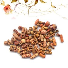  100 Pcs Perle Di Legno La Produzione Gioielli Distanziatori Tallone