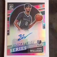 Panini 2021-22 Donruss Optic Signature Series Ziaire Williams Prizm RC #SS-ZWL/…
