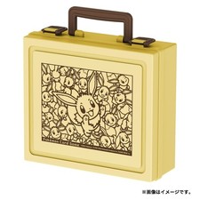 Pokemon TCG Card Game Carrying Case Eevee Large Collection Yellow Kanto 133