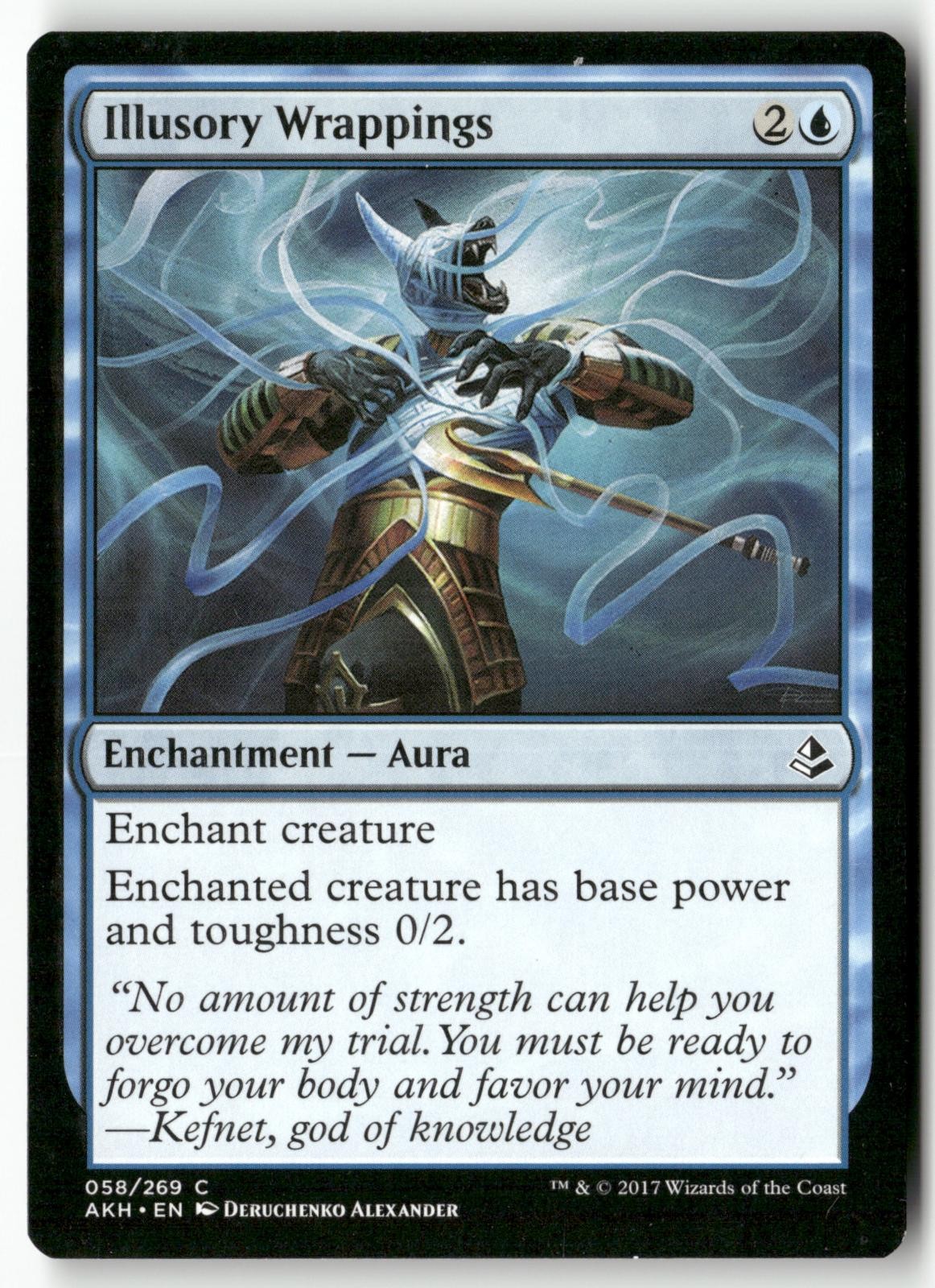 Illusory Wrappings 58 Magic: The Gathering Amonkhet 2017