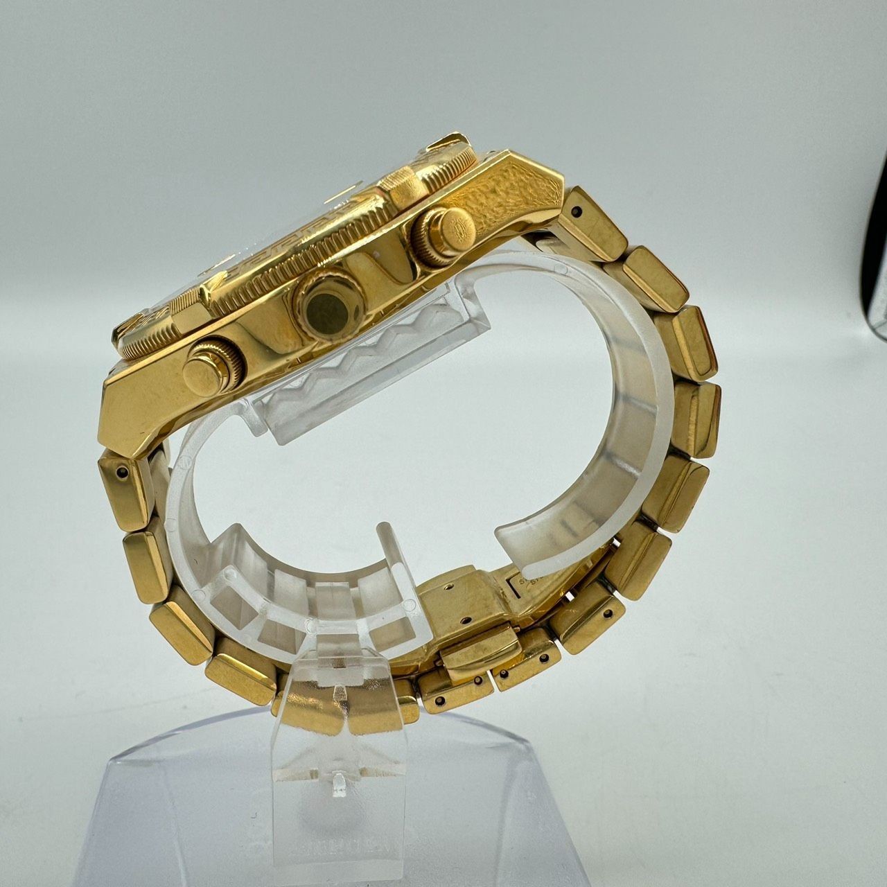 Versace Men's Sporty Greca Quartz Chronograph Watch Used From Japan thumbnail 14