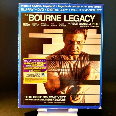 The Bourne Legacy Blu-ray DVD 2012 w/ Slipcover