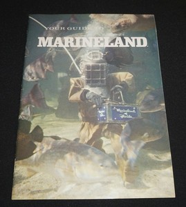 Vintage “Your Guide To Marineland” Early 1970s Booklet Brochure