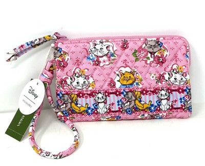 Vera Bradley Disney Aristocats Zip Wristlet Wallet EXACT NWT Wrist Strap Berlioz