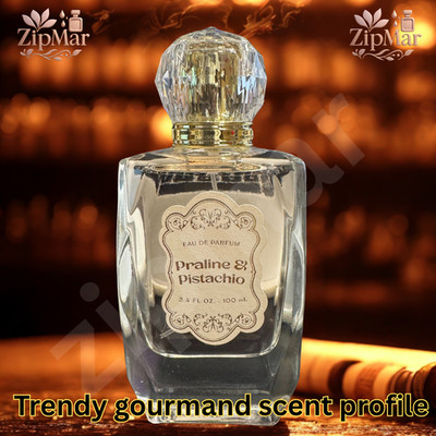 New Tru Fragrance Praline & Pistachio EDP Spray 3.4floz/100ml Sweet Fruity Scent