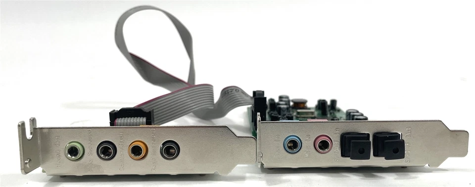 Startech Pexsound7ch PCI-Express SFF 24-bit 192KHz w/ Optical Surround Sound - Image 2 of 4