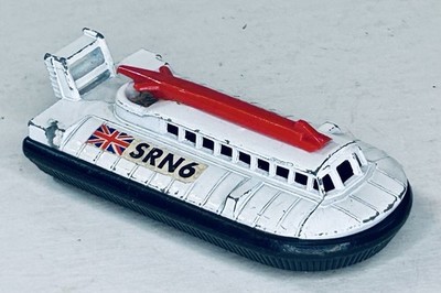Vintage 1972 Matchbox Lesney No.72 & 2 Diecast SRN6 Union Jack Hovercraft Boat