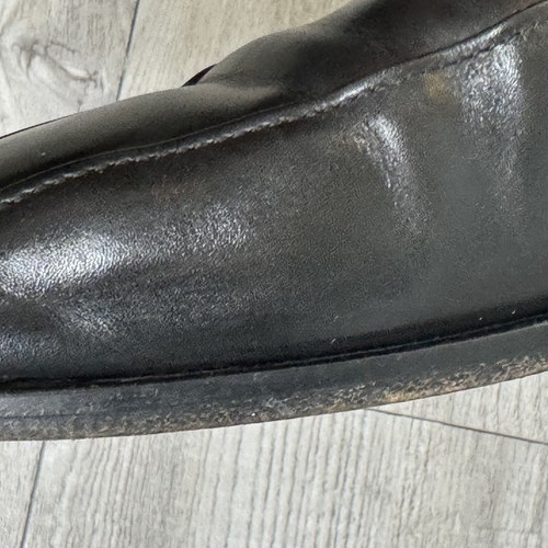 BOSS Hugo Boss Men's Leather Remy Derby Business Oxford Dress Shoes Black Size 7 - Picture 11 of 17