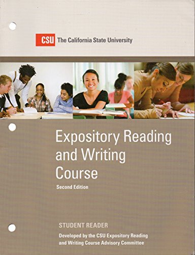 Expository Reading And Writing Cour CSU Expository 9780981831466 EBay