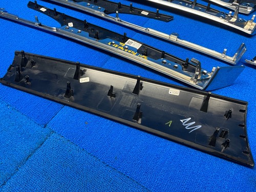 2010-2016 PORSCHE PANAMERA 4 CENTER CONSOLE DOOR DASH TRIM MOLDING SET OEM 107k - Picture 22 of 23