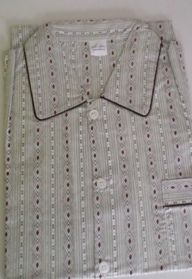 atisa Herren Nachthemd gewebt Kurzer Arm Baumwolle Blau/Mint Gr.46 NEU OVP atisa Herren Nachthemd gewebt Kurzer Arm Baumwolle Blau/Mint Gr.46 NEU OVP