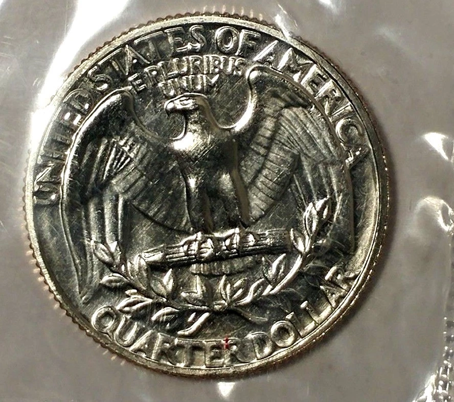 1972-D 25C Washington Quarter BU M/S 18ct0929 - Image 2 of 2