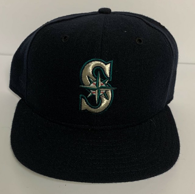 New Era 5950 Seattle Mariners Cap 100 Wool Diamond Collection Vintage