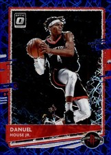 2020-21 Panini Donruss Optic Blue Velocity - #114 Danuel House