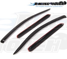 For Mitsubishi Outlander 07-10 Dark Grey Out-channel Window Visor Sun Guard 4pcs