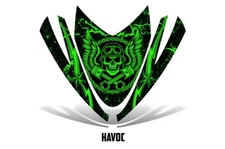 Sled Hood Graphic Decals Stickers For Arctic Cat M Series 2007-2011 HAVOC G