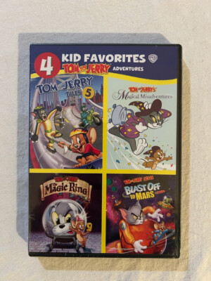 4 Kid Favorites: Tom and Jerry Adventures (DVD) *Classic Animation* *Family*