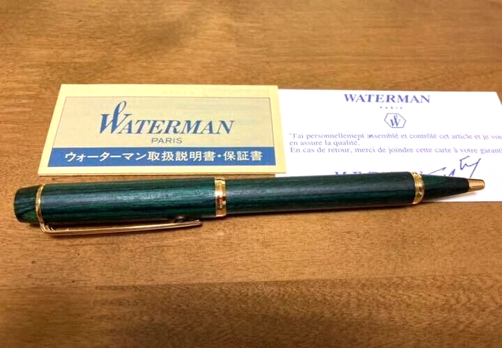 Waterman Le Mans 100 Fontainebleau Greenwood Ballpoint Pen (No Box
