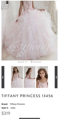 used tiffany princess pageant dresses Tiffany Princess 13788 Size 12 Royal A Line Girls Pageant Dress Crystal Bodice off the shoulder Ballgown