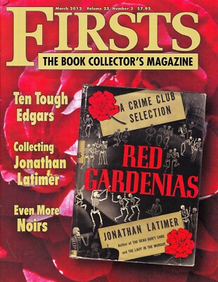 FIRSTS Magazine March 2012 Jonathan Latimer Article & Bibliography-Tough Edgars