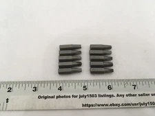 (10) NEW Tool Shop 1" Square #3 SQ3 Insert Drive Bit - 1/4" Shank - CR-V Steel