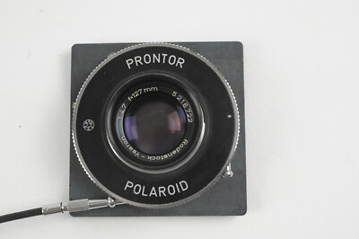 Rodenstock-Ysarex 127mm 4.7 Lens in Polaroid/.Prontor Shutter