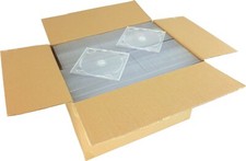  400 CD Digipak Trays - Clear Replacement Media Disc Glue-In Inserts CDIR70CL