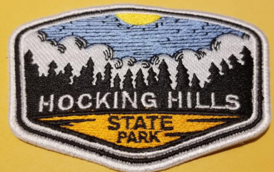 Hocking Hills County State Park, Ohio Embroidered Patch app 2.75x3.75''