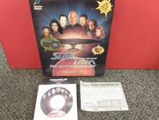 RARE Star Trek The Next Generation "A Final Unity" - PC CD-ROM 1995 Big Box