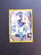 2015 BOWMAN DRAFT /50 GOLD PARALLEL CHRIS BETTS RAYS #194 1ST