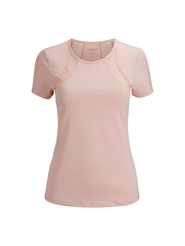 Prendas Toriana manga corta Bjorn Borg camiseta de las mujeres, piel de melocotó