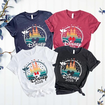 Disney 2025 Shirt, Magical Castle Shirt, Disney Group Shirt, Disney Couple Shirt