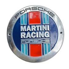 PORSCHE Badge Emblem Martini Racing EDITION BADGE emblem vintage style