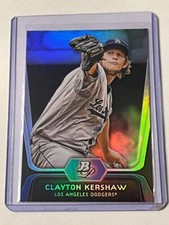 Clayton Kershaw 2012 Bowman Platnum #55