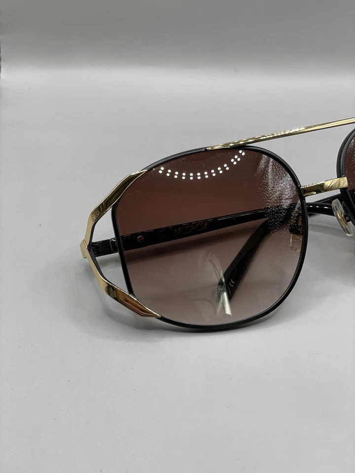 Gafas de sol Wildfox para mujer Dynasty 56 mm negro dorado borde lente cuadrada NUEVO SIN ESTUCHE Foto 2 de 4