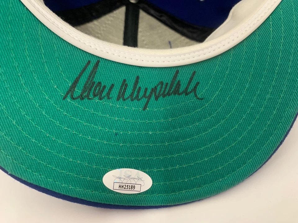 Sombrero de colección autografiado por Don Drysdale Dodgers New Era certificado de autenticidad JSA #HH25189 Foto 2 de 4