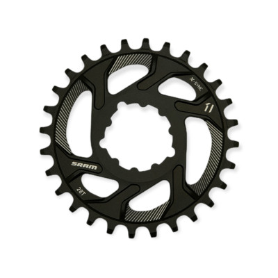 SRAM X-Sync 11-fach Kettenblatt 3mm Boost Offset 28T Zähne schwarz direct mount