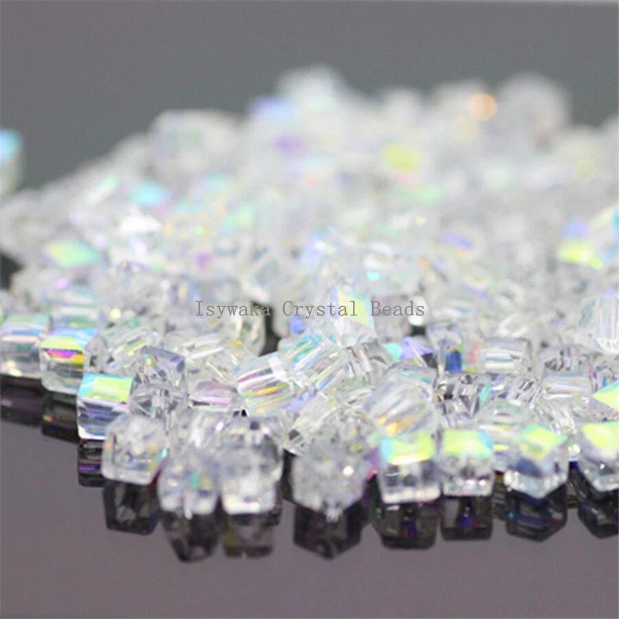 Square 2024 glass beads